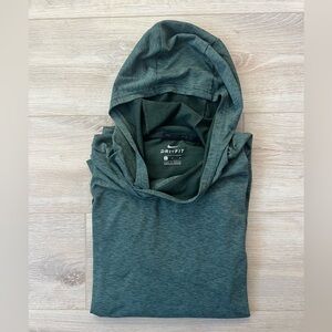 Men’s Nike Dri-Fit Hoodie | M | Dark Green Heather